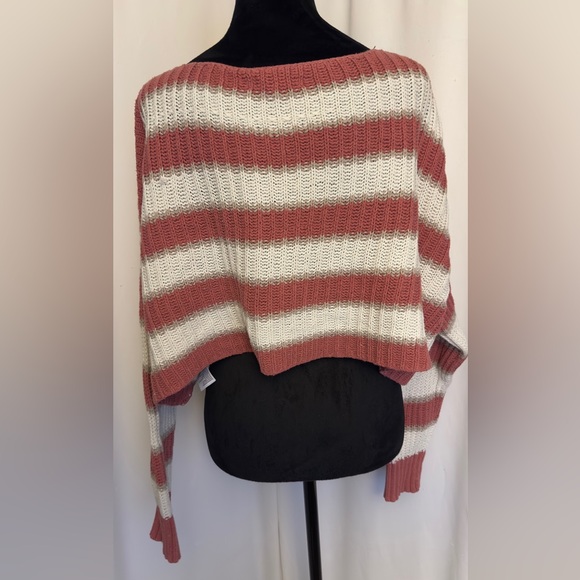 American eagle stripped cropped sweater - Picture 4 of 7